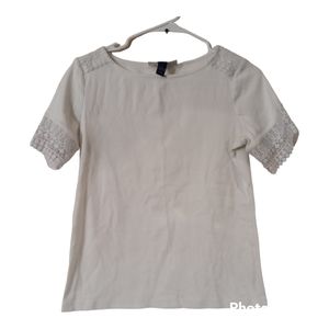 Karen Scott White Blouse sz Small